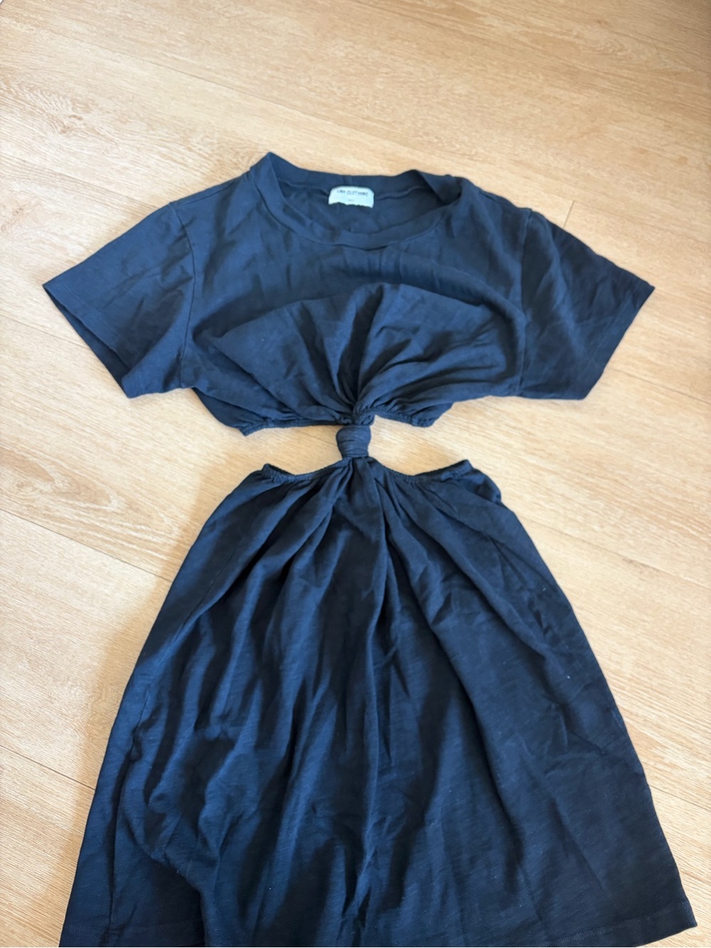 LNA Clothing Twisted Mini Dress
